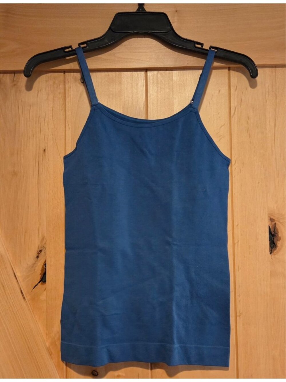 Shapermint Cami Tank Size L All Day Every Day Blue Scoop #62001